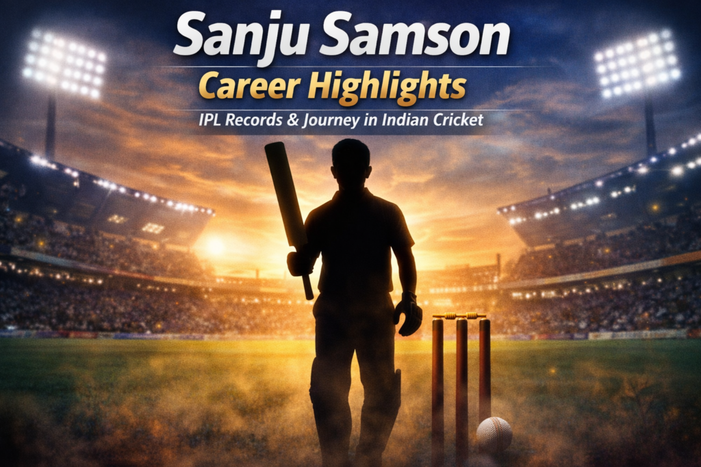 Sanju Samson Career Highlights